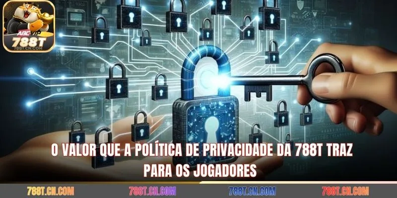 O valor que a política de privacidade da 788T traz para os jogadores 