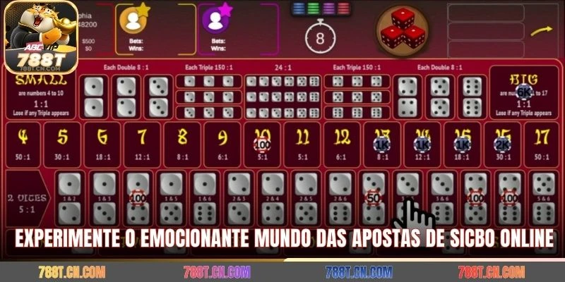 Experimente o emocionante mundo das apostas de Sicbo Online